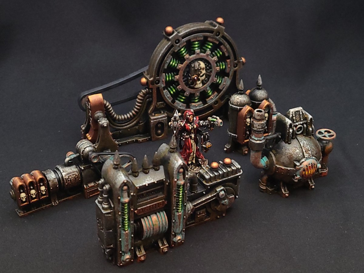 Magos Biologis and Lair – Kill Team: Salvation Scenery